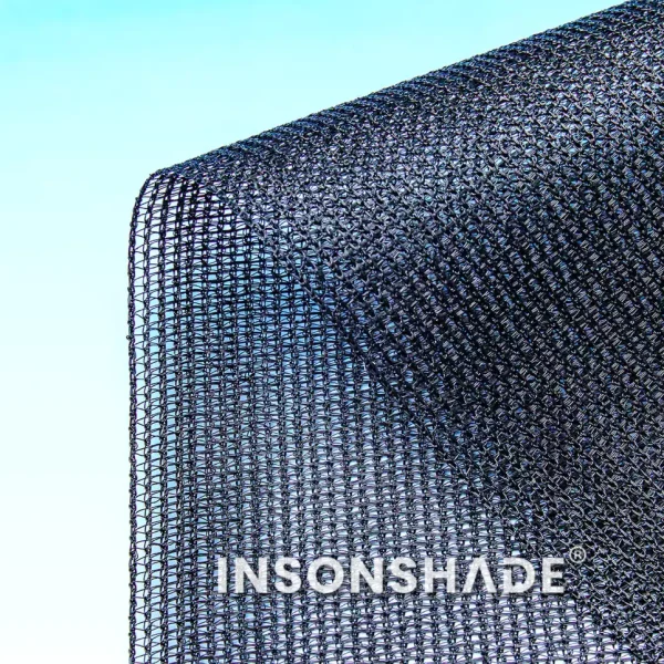 90% shade cloth fabric - black
