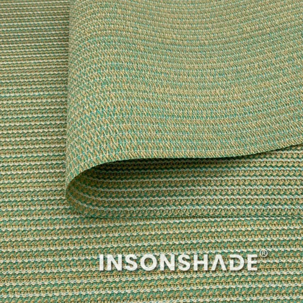 knited shade cloth with tension structures