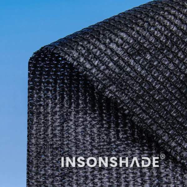 95% Mono+Tape Shade Cloth - Black