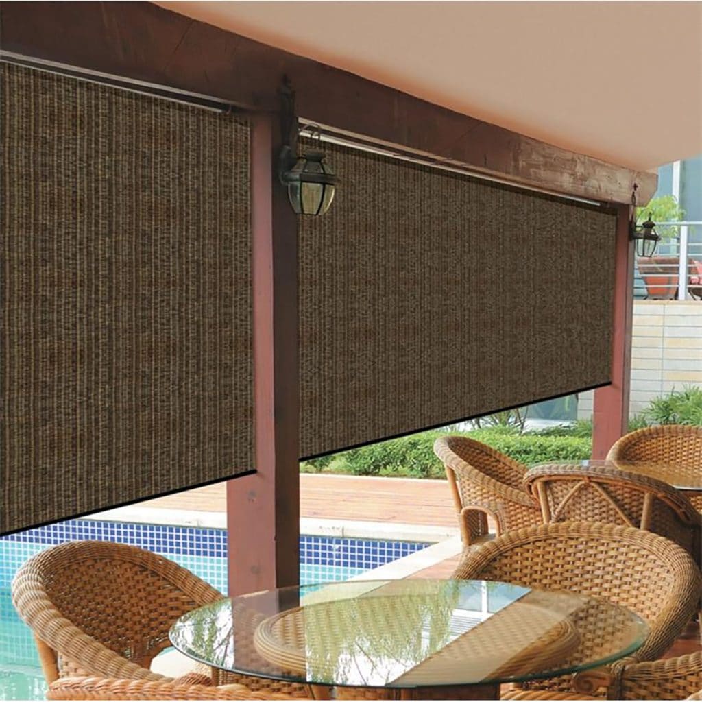 outdoor roller blinds