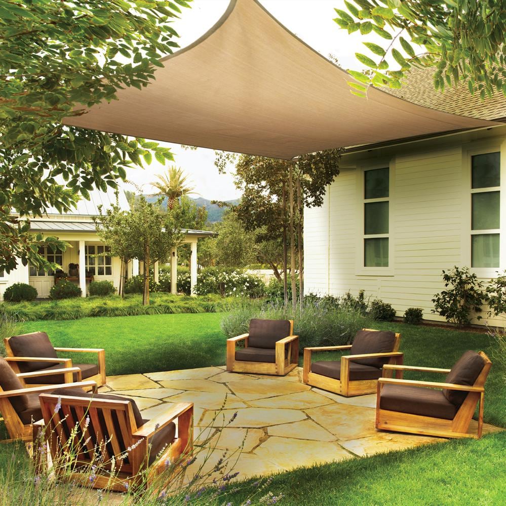 The featured image of a shade sail