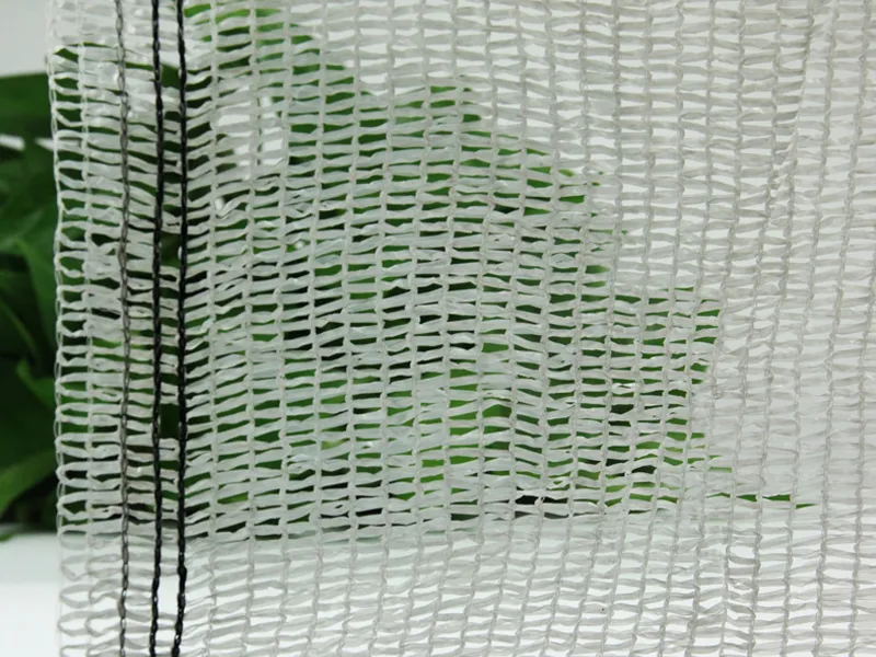 White shade cloth