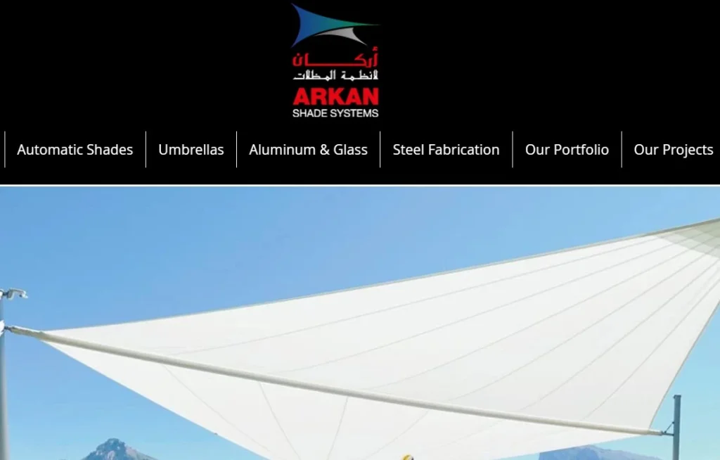 Shade Cloth Suppliers in Dubai - ARKAN SHADE SYSTEM