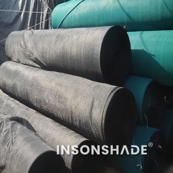 Agricultural shade cloth rolls