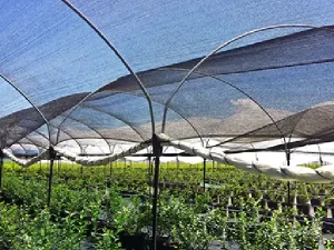 Greenhouse shade netting