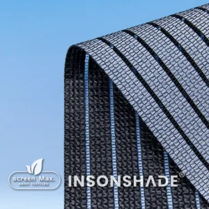 85% Black & White Shade Curtain for Greenhouse - B/W85