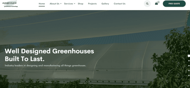 Agrosee Commercial Greenhouse Supplier