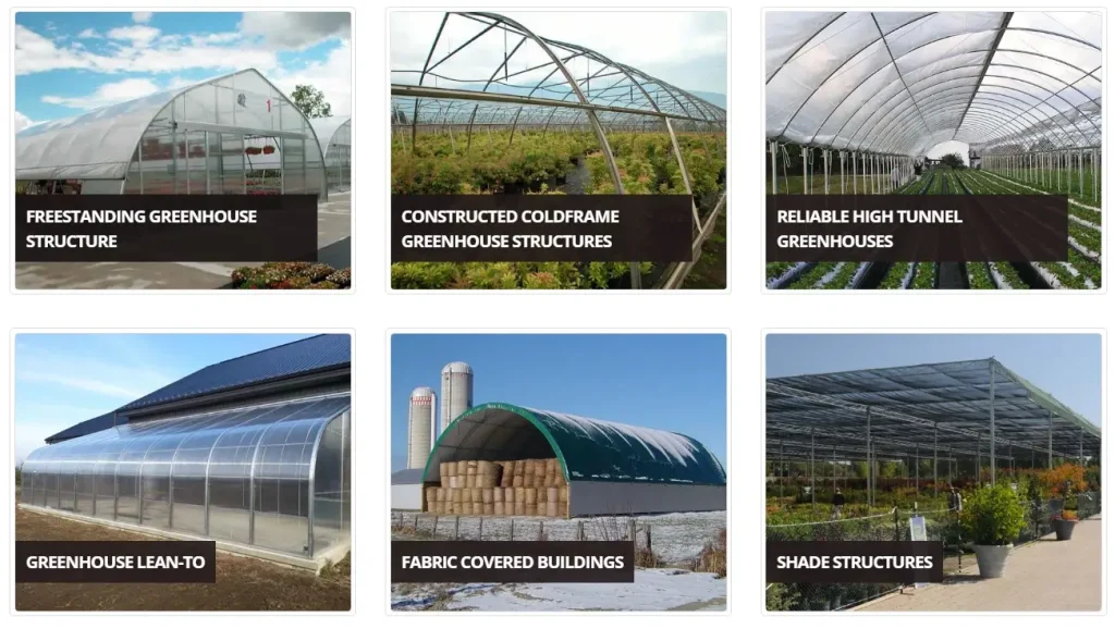 Greenhouse Structures by GGS