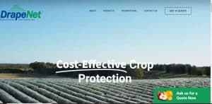 hail netting suppliers in Australia - DrapeNet