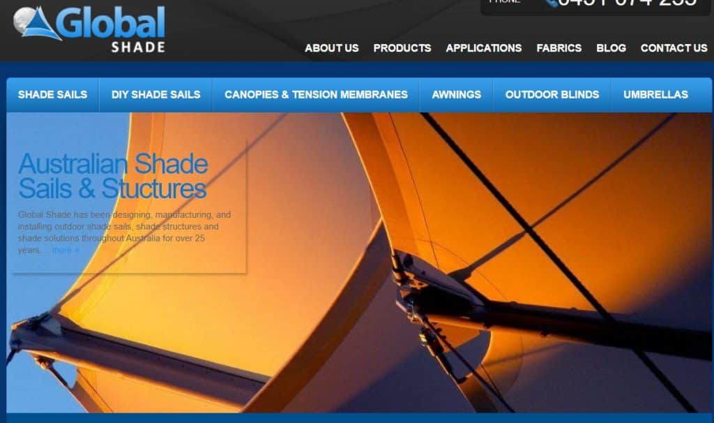 Global Shade - Shade Sails Supplier