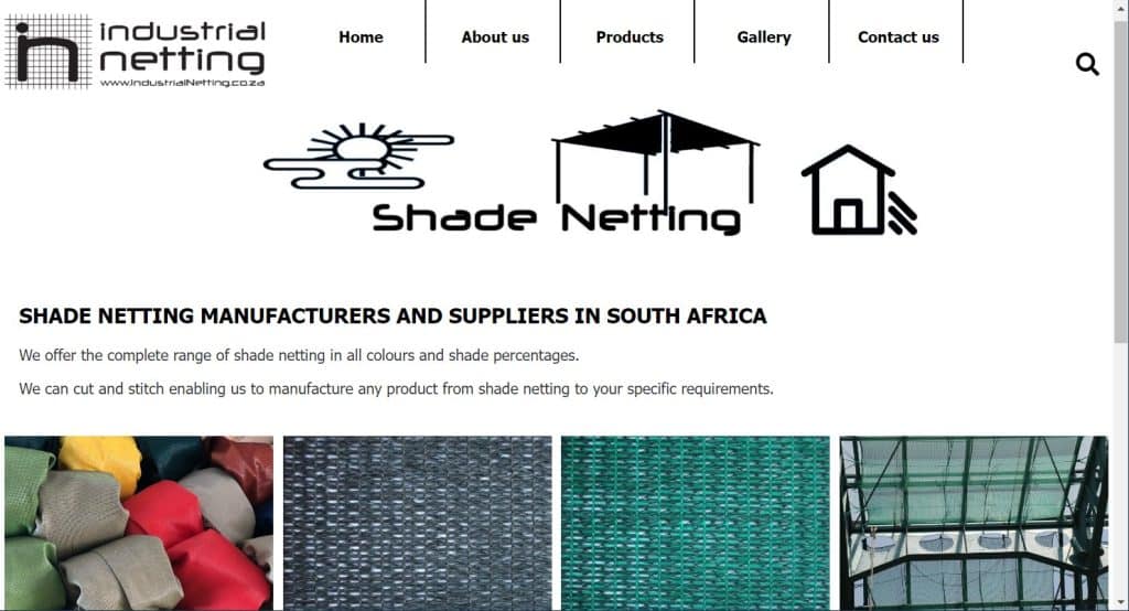 Industrial Netting - South Africa Shade Cloth
