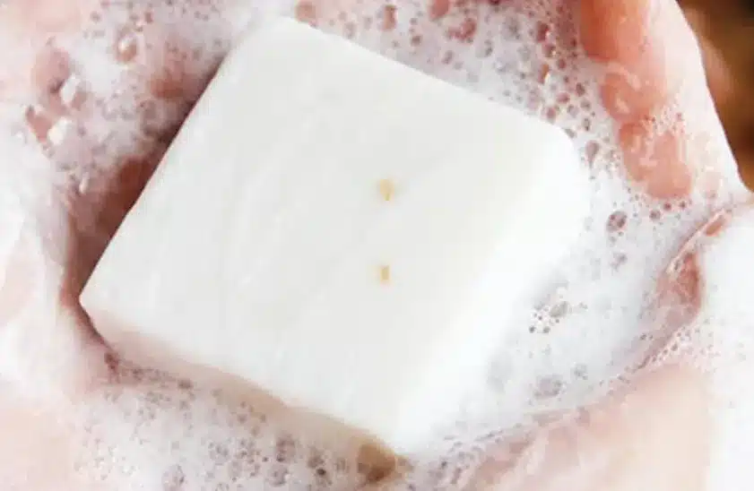 Soapy water