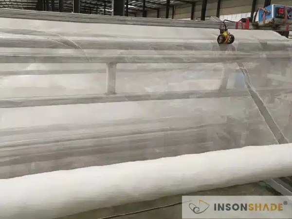 INSONSHADE’s production line for thrip netting