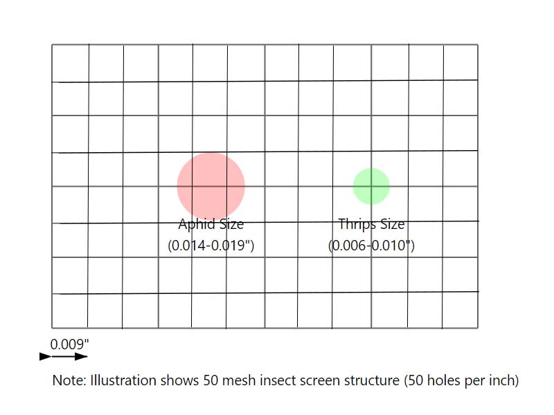 Pest Size and Its Impact on Insect Net Effectiveness