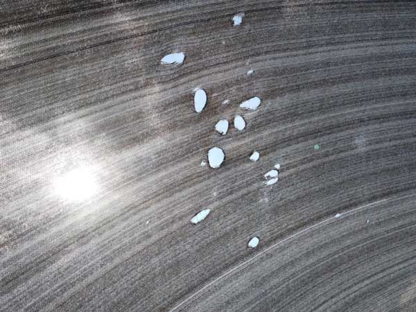 Low Quality Polyethylene Netting Broken