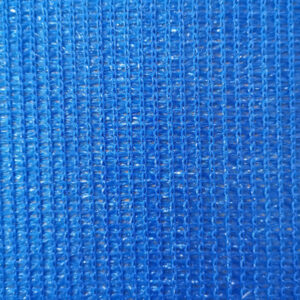 Custom Printed Fence Material - Blue